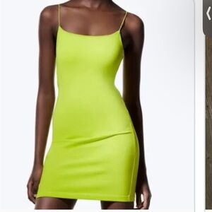 Zara Neon Mini Dress